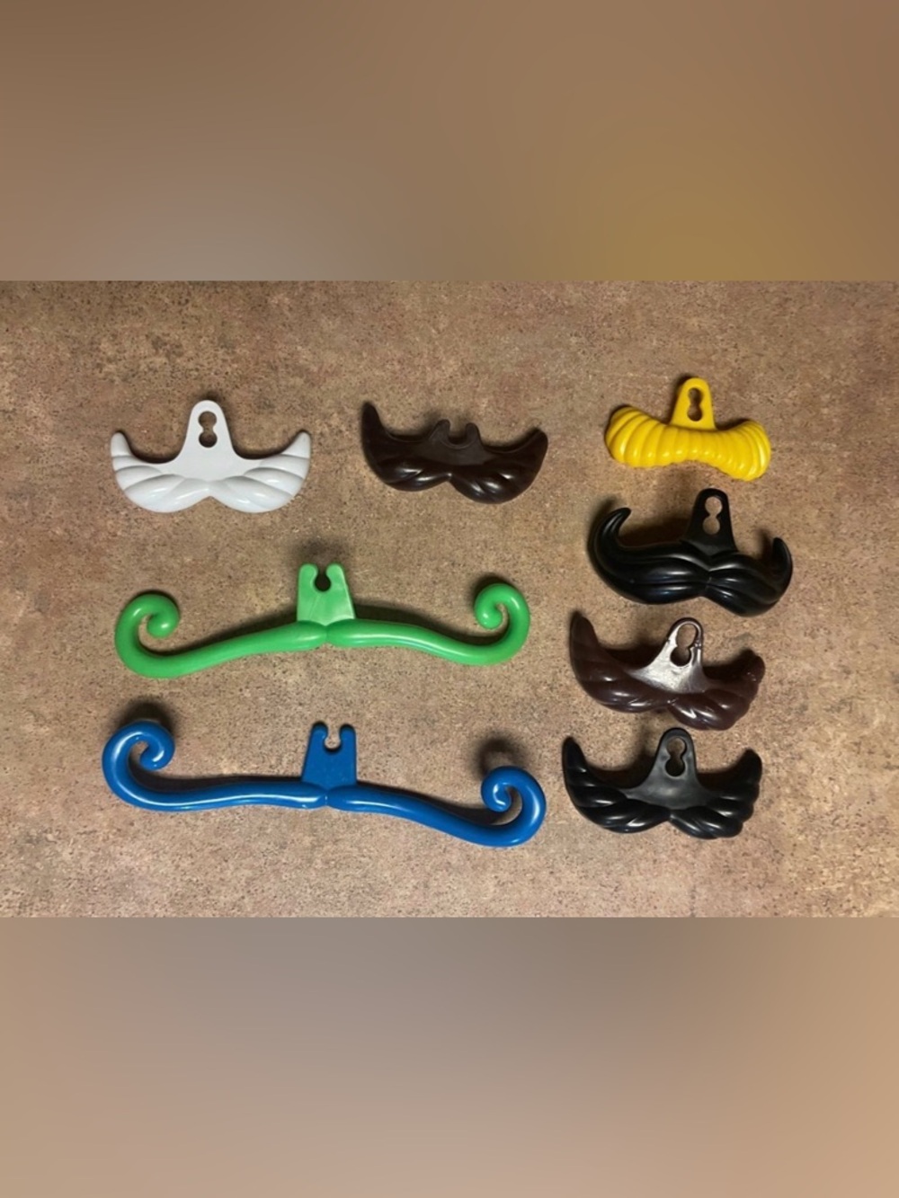Vintage Mr. Potato Head Mustaches lot of 8 replacement